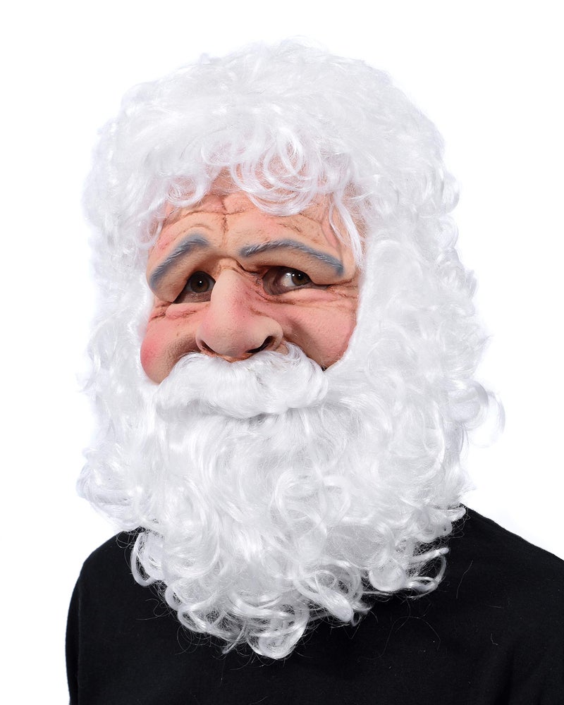 Zagone Studios Jolly Santa (White Bearded Older Man) Mask - Image 1